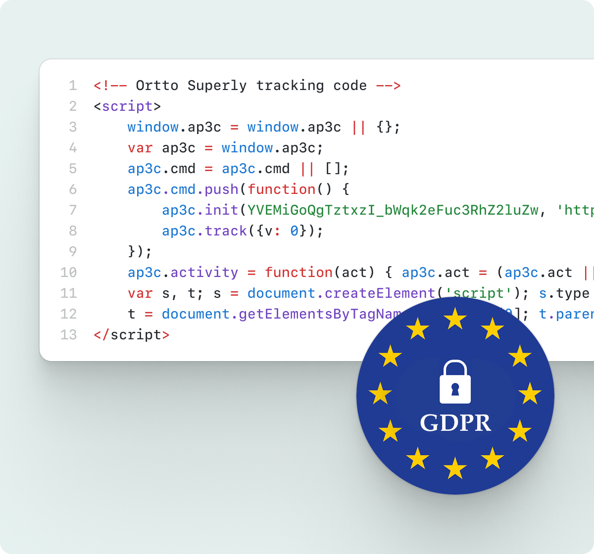 GDPR compliant first-party tracking