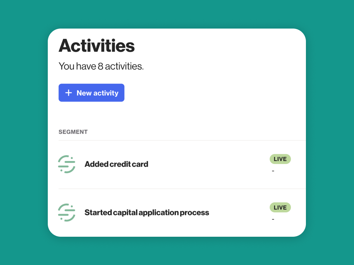 Segment data to personalize journeys