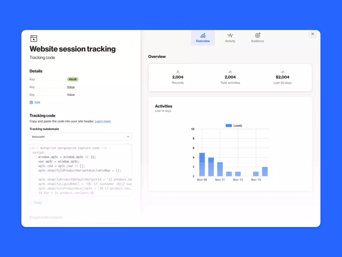 website visitor tracking 
