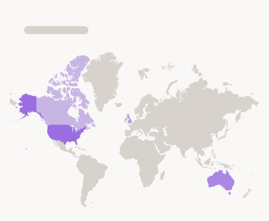 Screenshot of Total revenue from Shopify by region template